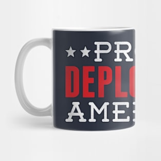 PROUD DEPLORABLE AMERICAN Mug